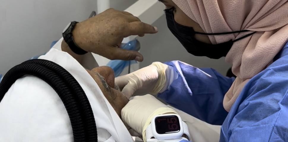 Ajman University Mobile Dental Clinic Visits Seniors In Dubai