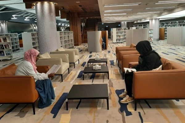 Visit to  the iconic Mohammed Bin Rashid Library