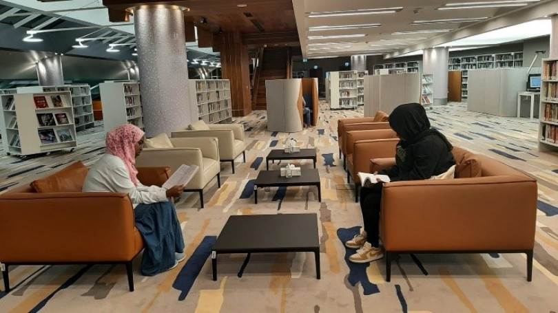 Visit to  the iconic Mohammed Bin Rashid Library