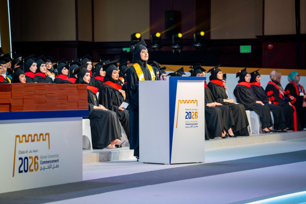 Consort of Ruler of Ajman Witnesses Graduation of 450 Female Students from UAE-Kuwait Brotherhood Class of 2026 at Ajman University