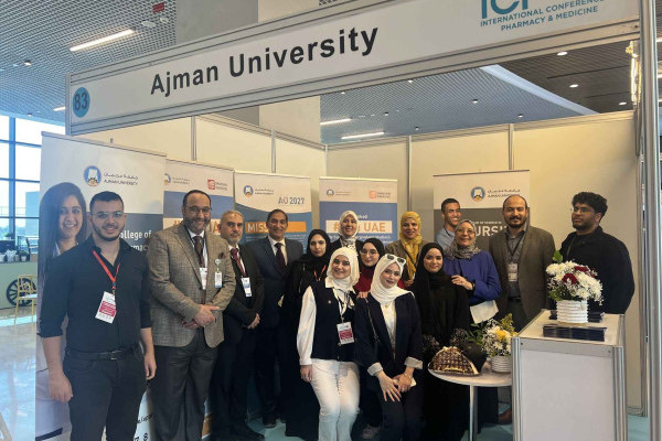 Ajman University COPHS Showcases Excellence at the 14th International Conference on Pharmacy and Medicine (ICPM)
