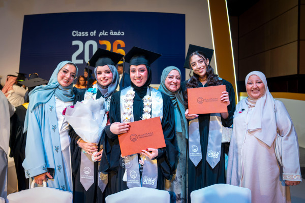 Consort of Ruler of Ajman Witnesses Graduation of 450 Female Students from UAE-Kuwait Brotherhood Class of 2026 at Ajman University