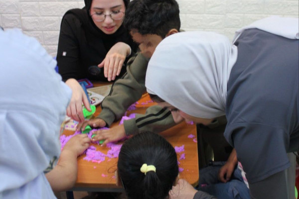 Medical Education Beyond the Classroom with Children at Salma Special Education Services Center