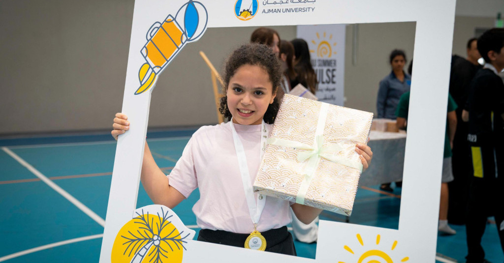 Ajman University Organizes AU Summer Pulse for Employees’ Children