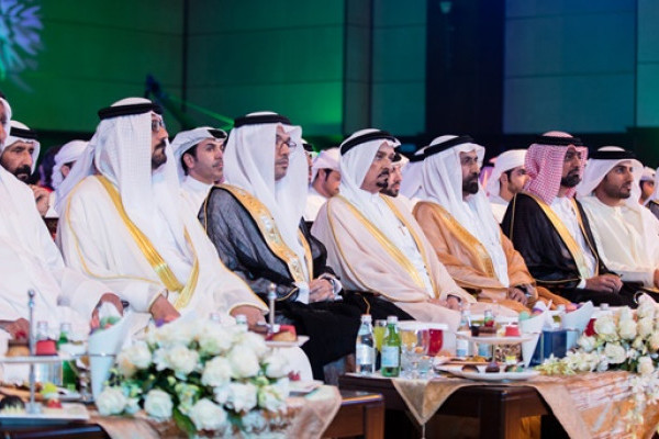 حاكم عجمان يشهد حفل تخريج الدفعة الـ 24 من جامعة عجمان تحت شعار 