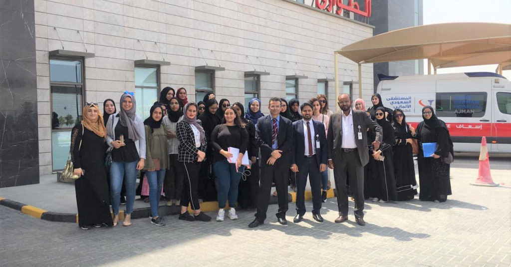 Service Marketing Field Trip to Saudi German Hospital - Ajman