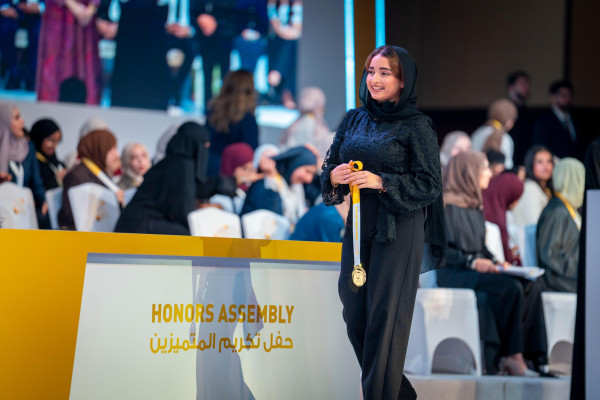 Ajman University Recognizes Excellence Across Its Academic Community and Strategic Partners at the 2024–25 Honors Assembly