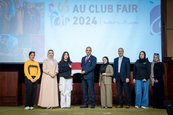 Ajman University Honors Winning Clubs in the 2024 Student Club Fair