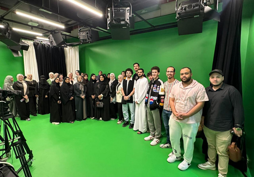 A Field Tour For CMC Students and Alumni at YAS Creative HUB