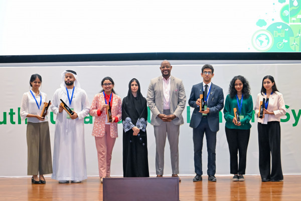 Ajman University Students Participate in the Youth Sustainability Leaders Symposium at Khalifa University
