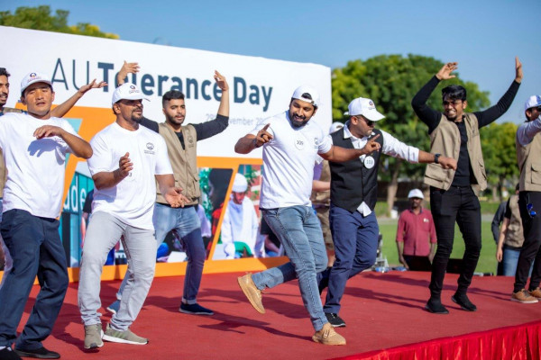 Fun Day for 130 AU Workers to Mark Year of Tolerance