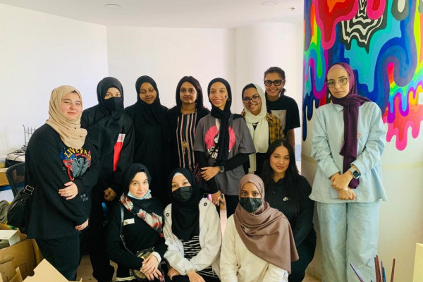 AU Students Volunteer for ‘Manzil’ Community Development Drive