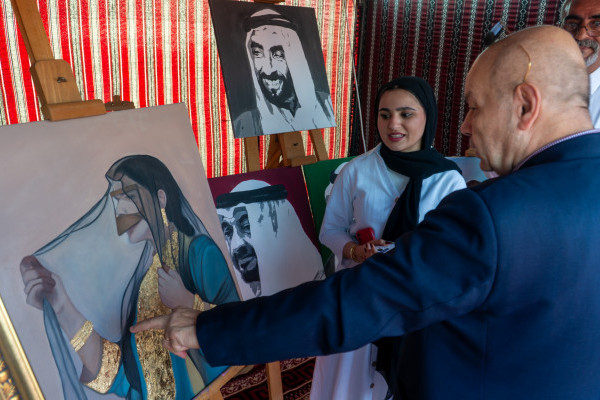 Ajman University Participates in “Expo 971” Festival Celebrating Emirati Heritage