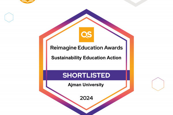 ترشيح جامعة عجمان لجائزة كيو إس لإعادة تصور التعليم المرموقة لعام 2024 في فئة 