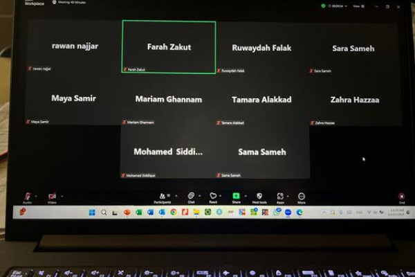 Peer Tutor’s Training Session