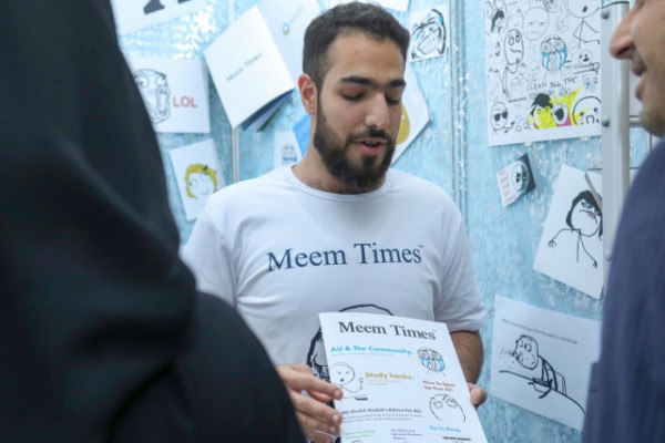 Students Club Fair at AU