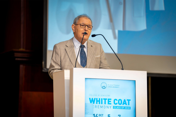 Dentistry Students Begin Their Medical Journey with the White Coat Ceremony