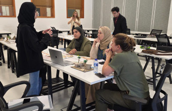 Dr. Muna Salameh Serves on Jury Panel for Canadian University Dubai Studio 2 Final Review