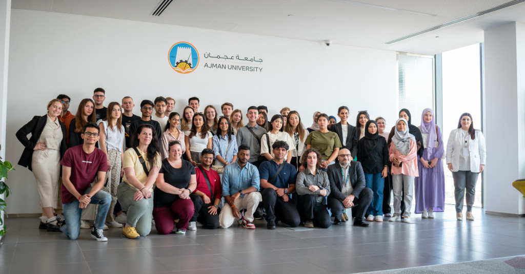 The Office of International Academic Affairs and Office of Sustainability Organize Ajman University Winter Study Tour 2025