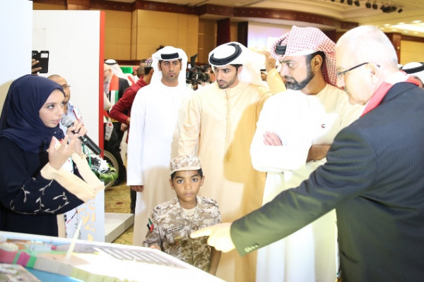 ولي عهد عجمان يشهد احتفالات جامعة عجمان باليوم الوطني الـ44