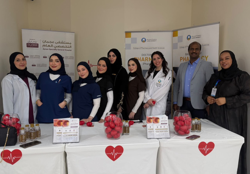 College of Pharmacy and Health Sciences and Ajman Specialty Hospital Partner to Promote Cardiovascular Wellness on World Heart Day