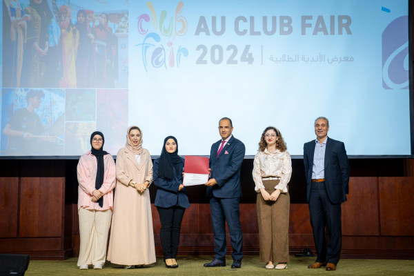 Ajman University Honors Winning Clubs in the 2024 Student Club Fair