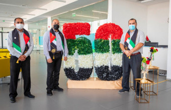 Ajman University Organizes Week-long Celebrations for 50th UAE National Day