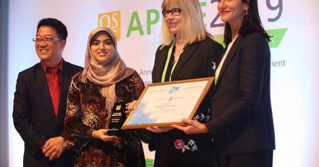 AU Wins QS Award for 