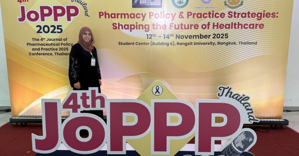 COPHS Academic Staff Presents Insulin Pump Research in Thailand