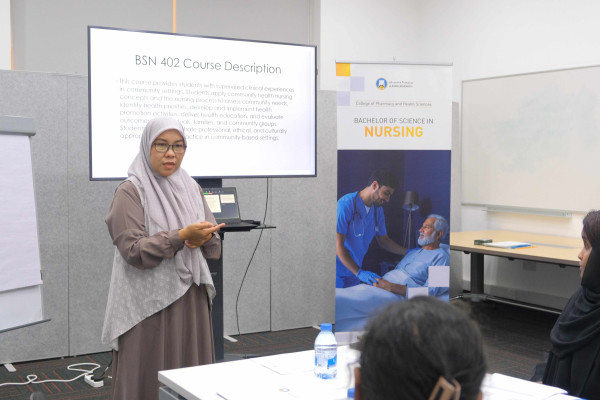 Ajman University’s College of Pharmacy and Health Hosts “Nursing Preceptor Workshop- 2026” to Strengthen Clinical Education and Workforce Readiness