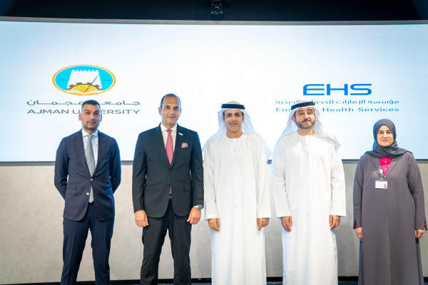 Ajman University and Emirates Health Services Sign MoU to Advance Healthcare Education