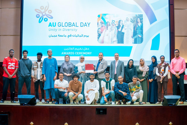 Ajman University Honors the Winning Clubs on AU Global Day 2024