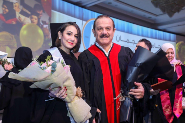 The Wife of the Ruler of Ajman Attends the First Batch of Graduation 29, of AU Female Students