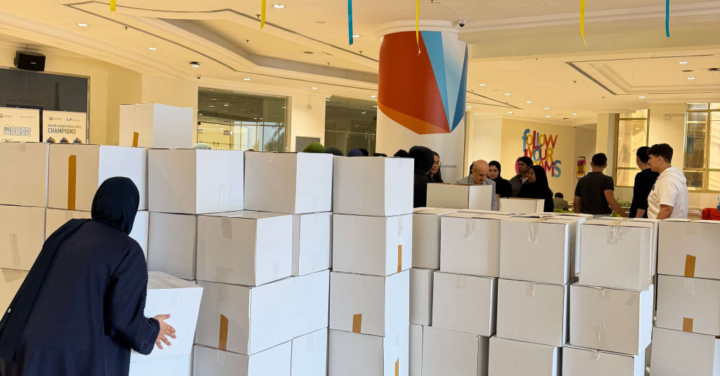 كلية القانون تنظم مبادرة «المير الرمضاني» لتعزيز الأمن الغذائي