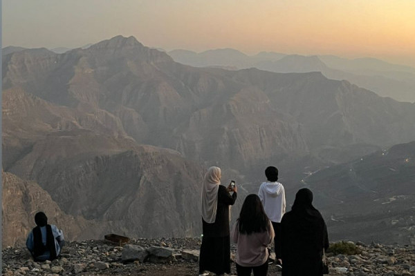 Trip to famous tourism spots in the UAE, Jabal Bil Ays - RAK 2021-2022 _2