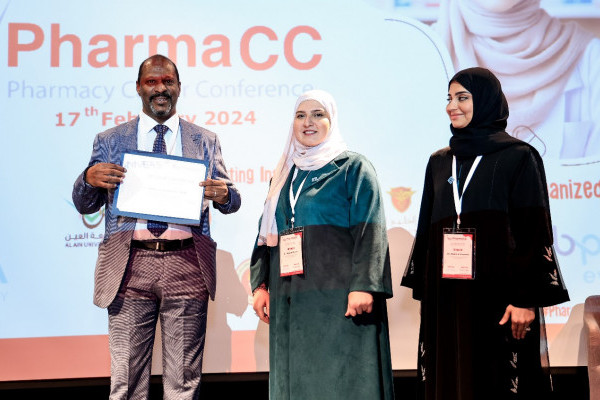 Faculty at Ajman University spoke at the Pharmacy Career Conference