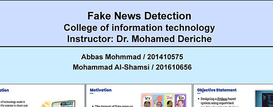 An Automatic Fake News Detection System