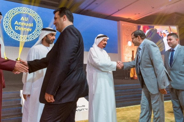 Ajman Ruler Attends First Annual Dinner at Ajman University