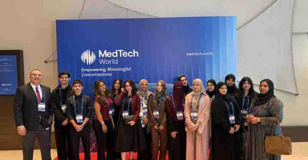 COPHS Physiotherapy Program Engages in Global Healthcare Innovation at World Med Tech Middle East