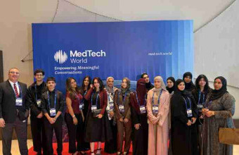 COPHS Physiotherapy Program Engages in Global Healthcare Innovation at World Med Tech Middle East