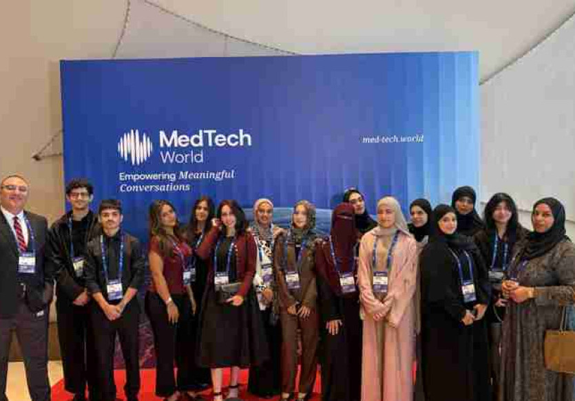 COPHS Physiotherapy Program Engages in Global Healthcare Innovation at World Med Tech Middle East