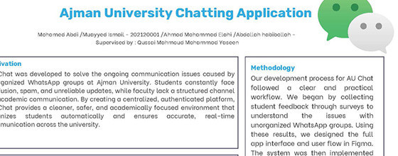 Ajman University Chatting Application