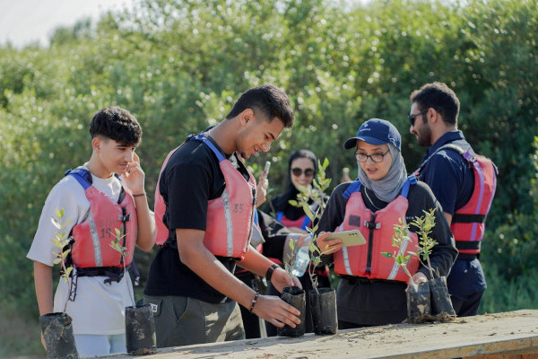 The Office of Sustainability Collaborates with Goumbook and Abdulla Al Ghurair Foundation on Greening Communities Initiative