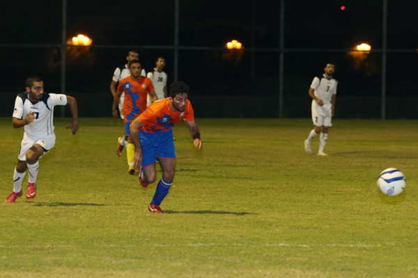Ajman University Football Team outshines Sharjah Police Academy by 4 goals
