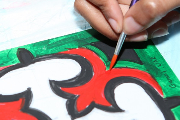 قسم التصميم الداخلي في جامعة عجمان يعقد ورشة عمل  بعنوان 