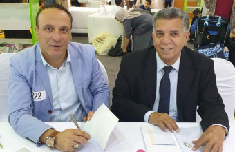 Participate in signing a book at the Sharjah International Book Fair