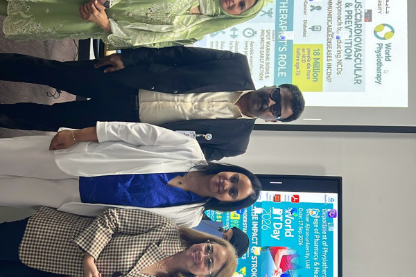 Ajman University Celebrates World Physiotherapy Day 2026 with Innovation, Industry Collaboration and Student Engagement