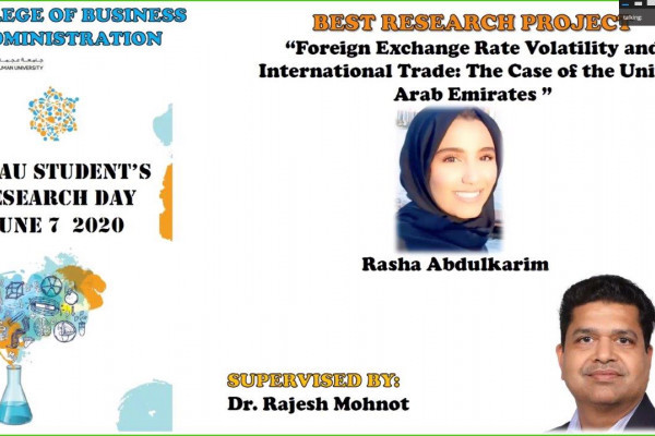 طلبة جامعة عجمان يتنافسون علميًا في زمن الكورونا ببحوث حول التعلم الذكي ونظم الطوارئ لمرضى القلب