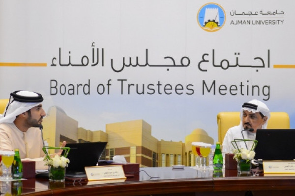 Ajman Ruler Heads the Board of Trustees Meeting at AU