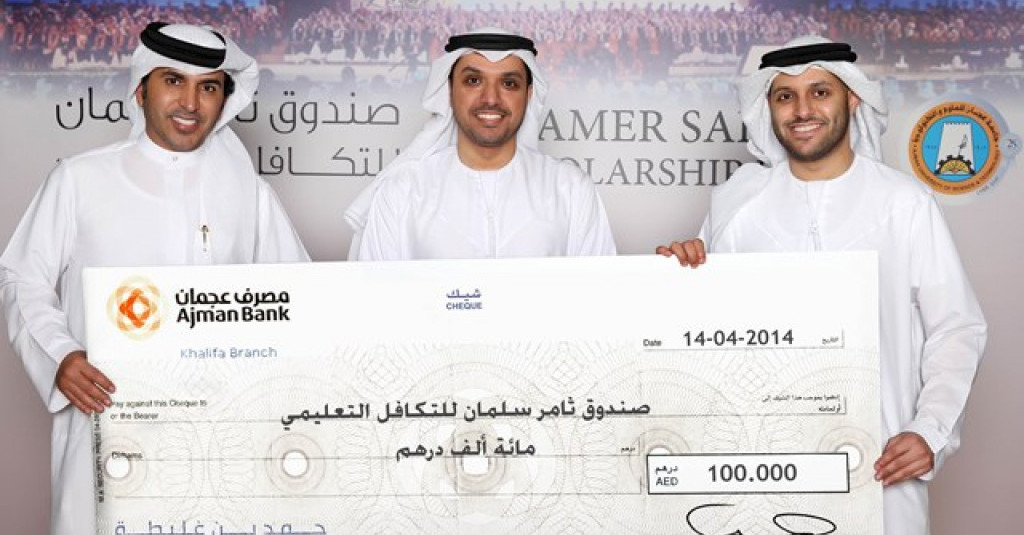 Hamad Bin Ghalaitha contributes a generous AED100,000 to Thamer Fund